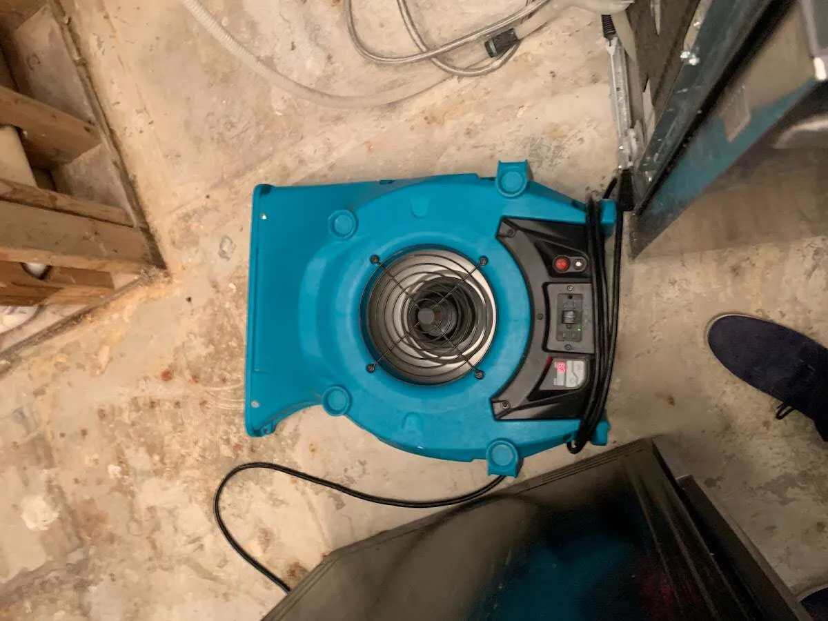 Air mover drying equipment for Mold Remediation & Removal in Cinnaminson
